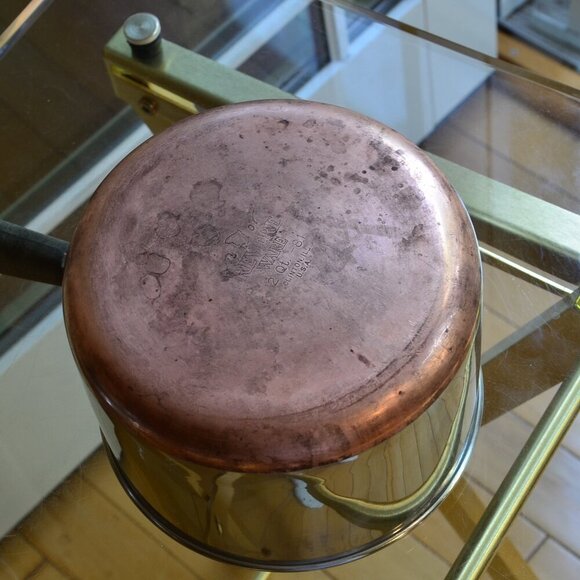 REVERE WARE 2 Qt Copper Bottom Pot With Lid - Picture 8 of 10